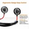 LED Color Portable Rechargeable Neckband Sport Lazy Neck Hanging Cooling Fan
